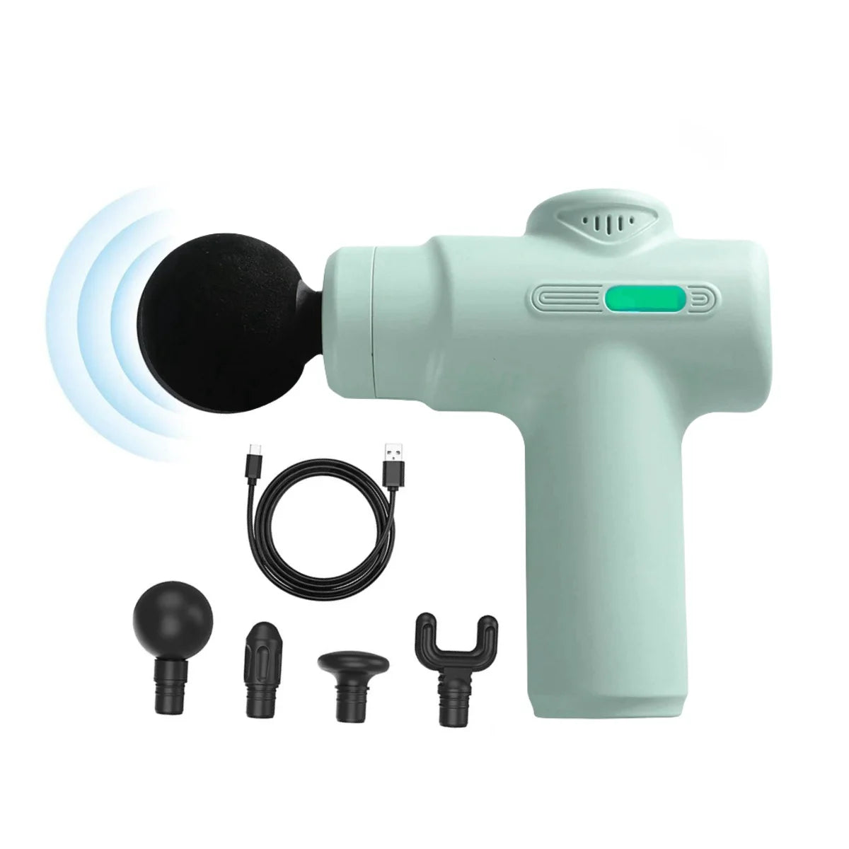 Electric Massage Gun Deep Tissue Facial Massgaer Arms Back Leg Muscle Relaxing For Body Back Arm Sport Fitness