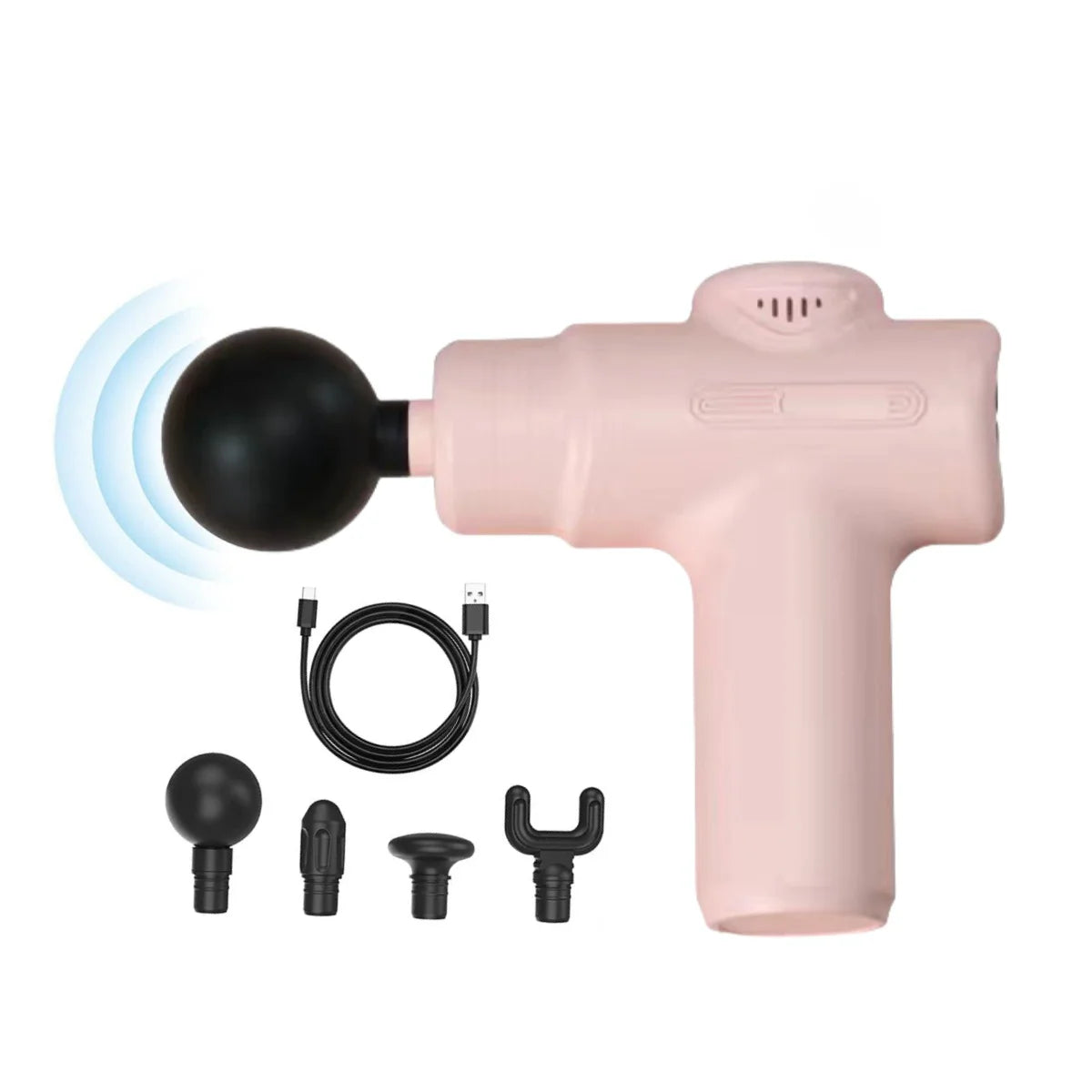 Electric Massage Gun Deep Tissue Facial Massgaer Arms Back Leg Muscle Relaxing For Body Back Arm Sport Fitness