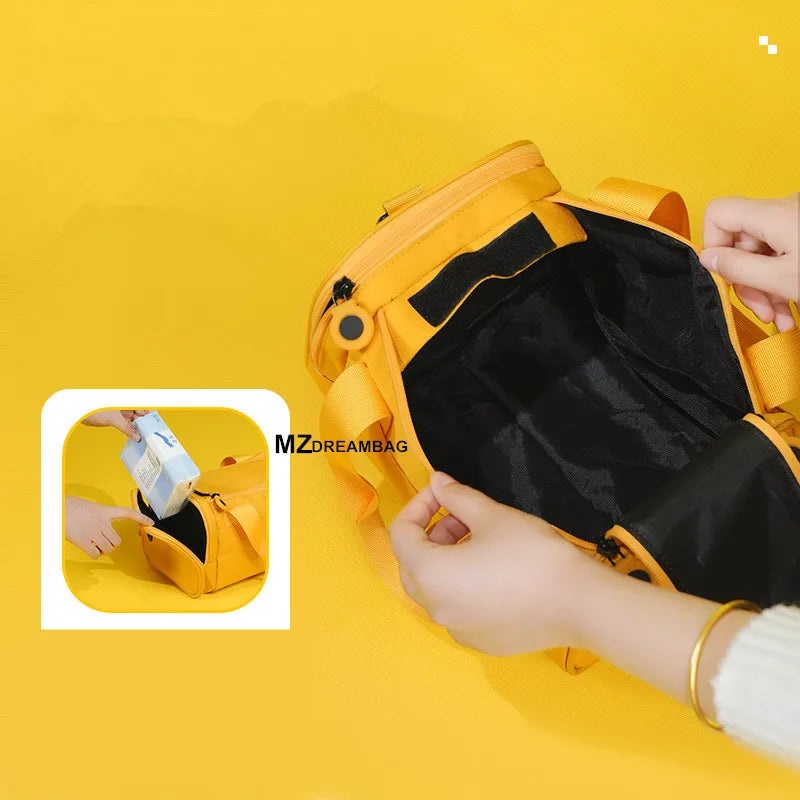 Gym Bag Fitness Academy Dance Training Shoulder Pouch Girl Boy Children Small Exercise Travel Weekend Hand Packing Sacs De Sport