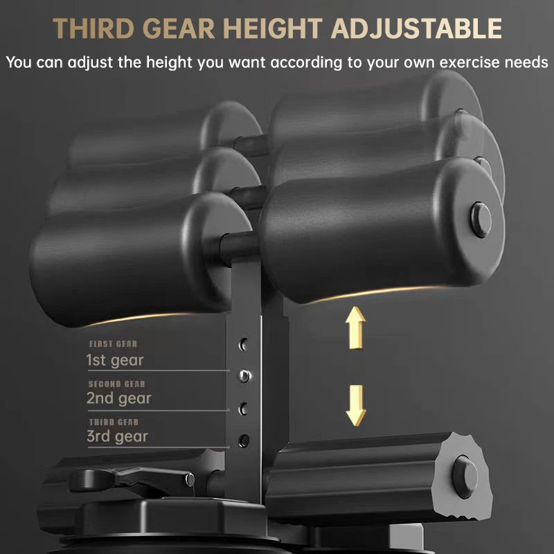 Sit-Ups for Floor Exercise Equipment with Suction Cup Finess Exercising Abdominal Muscles Lazy Sucker Abdominal Roll Sit-Up Aids